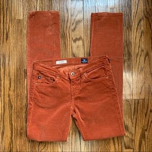 Adriano Goldschmied the Stevie orange corduroy